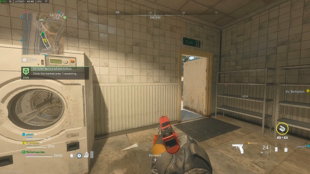 Literal wall hack aim bots.