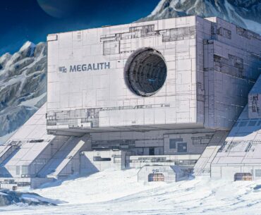 Cyberpunk megastructure Megalith