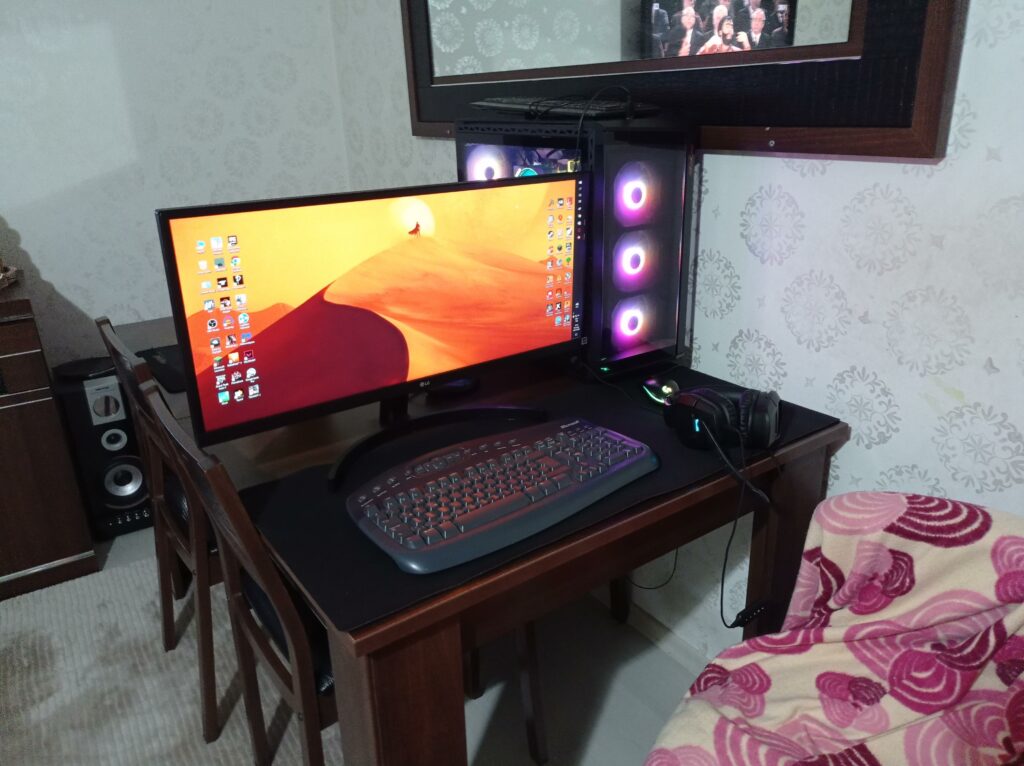 My humble battlestation.