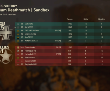 I've had decent matches before (usually I just happy to be above .500), but this was my 1st match without a death, and I wasn't just hiding either. May not be much, but I figured I'd share.