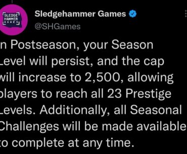 Can't complete seasonal challenges in Vangaurd.