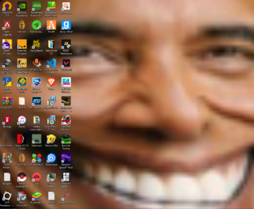 What do your desktops look like? A complete mess or an organized space? This is mine: