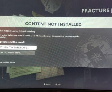 trying to play the campaign, but the other campaign packs aren't showing up. help would be much appreciated. On ps4, playing on a disc I got secondhand