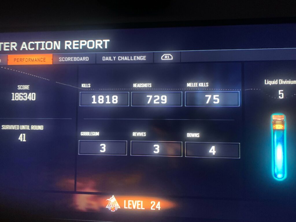 New personal best on Bo3!
