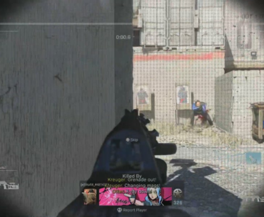 is this guy hacking or does he just have twitchy aim?