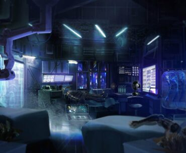 Cyberpunk Med Clinic (Jessie Lam)