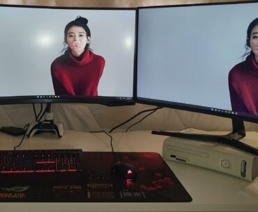 Waiting on a new monitor arm but this stand is almost the perfect height.