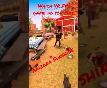 VR FPS Games are getting better Everyday