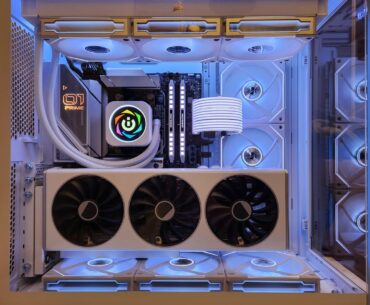 Modded O11 w/ White Painted 7900 XTX