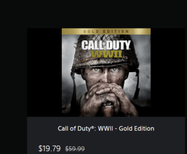 Psn WWII on sale with first DLC for under $20 =)