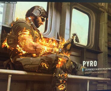 My buddy was literally on fire and got this title lmaoo