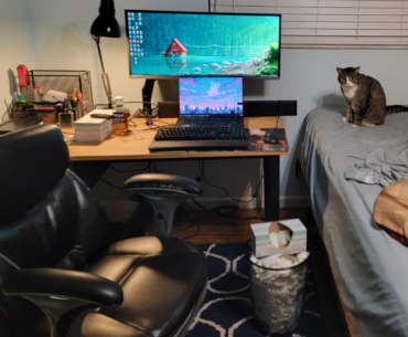 Just got my mount installed in my desk.