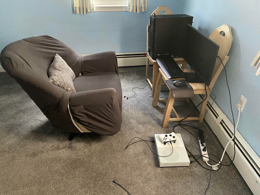 Just moved into my new apartment and am ready to start the new year off gaming with the boys