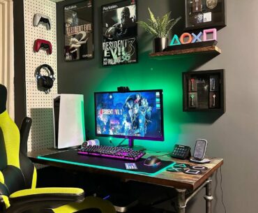 New year, new setup! Resident Evil themed 🧟‍♂️🧟‍♀️🎮