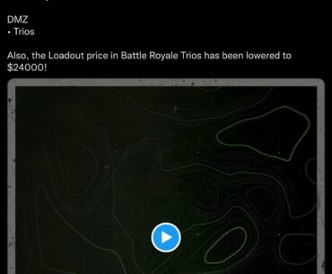 Loadout prices have been reduced in Trios.