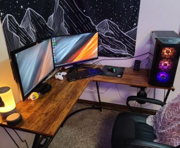 I'm back, and my battle station is now slightly above average! I hope.
