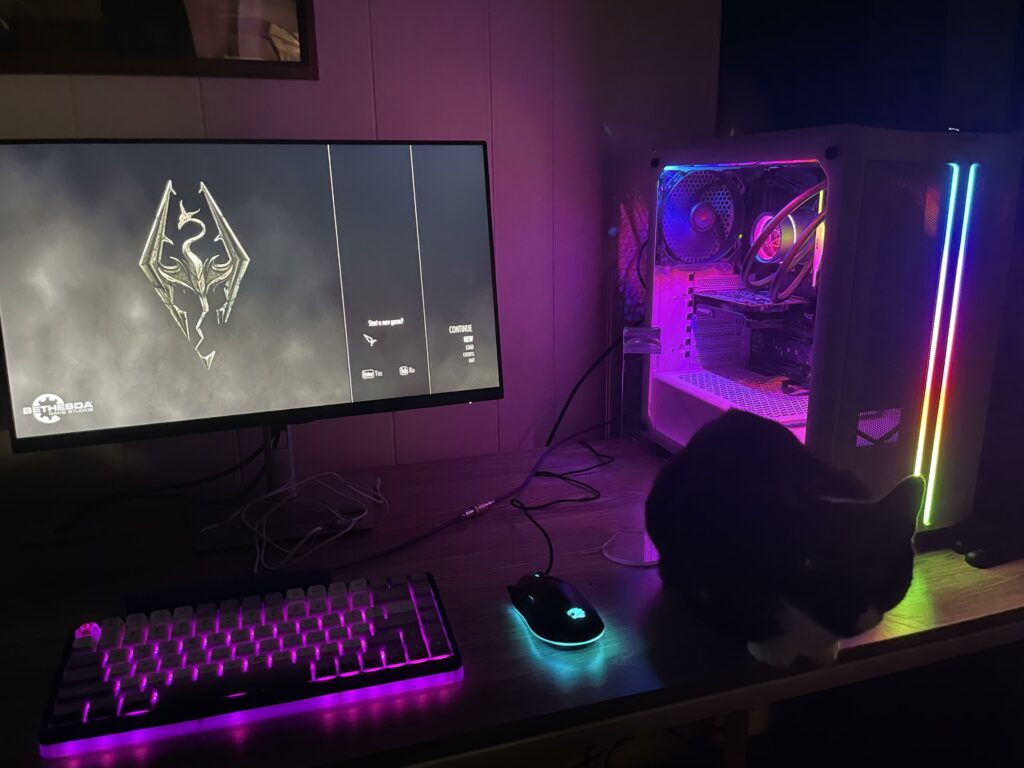 Not finished yet, but just so hyped I finally got my PC this week!