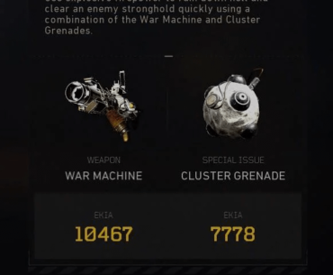 In response to the poll about best specialists, where battery's grenade launcher was ranked one of the lowest. It was my beloved.