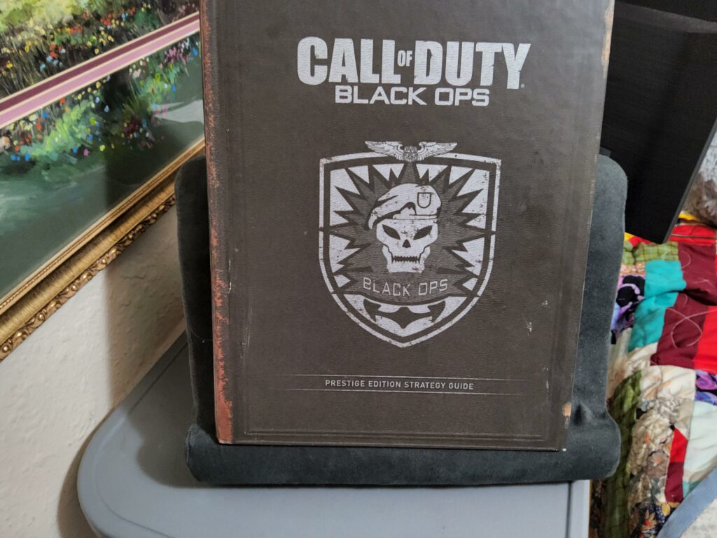 I am sitting here tonight after just rolling over my 90th day of playing time on Cold War. I kind of got nostalgic and then I remembered I had this jewel. I bought it on the night Black Ops released. Kind of bought on a whim and I am glad I have kept it all these years.