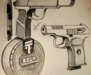 I'm using this game to learn how to draw guns!