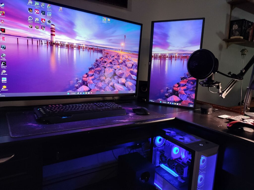 My $50 27" 4K monitor I found off Facebook Marketplace