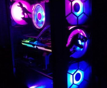 A Jurassic Park themed gaming PC I recently finished. Set up to play 1080p games!