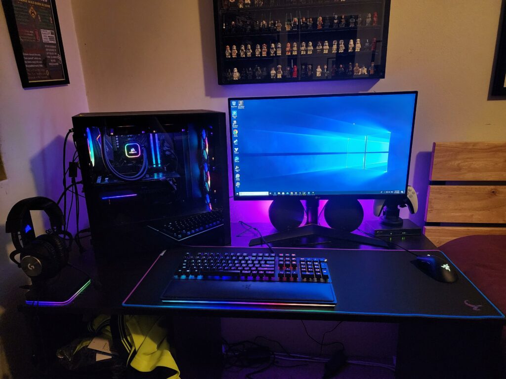 Just built a new pc how my setup looking now