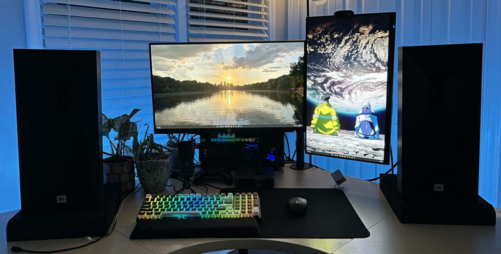 I finally might keep my setup the same for a while