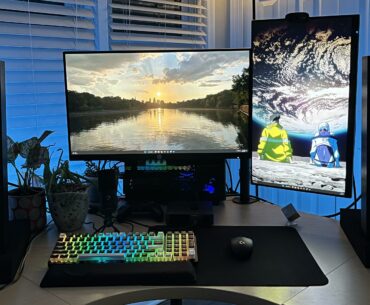 I finally might keep my setup the same for a while
