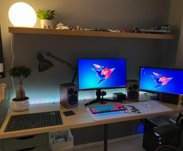 Finally finished my setup, nice and cozy