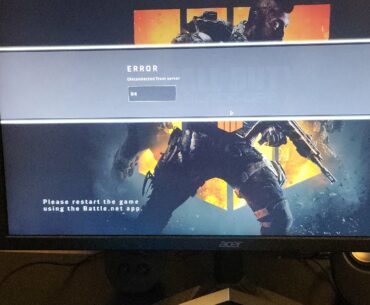 Been doing this for the past few days upon launch. Does the whole connecting to online service then black screen then this. Tried every fix on google and youtube