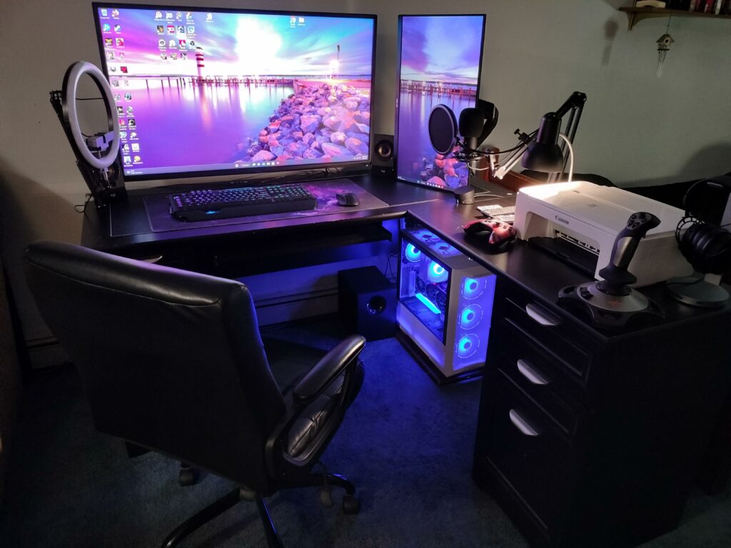 Finished my wfh/gaming station
