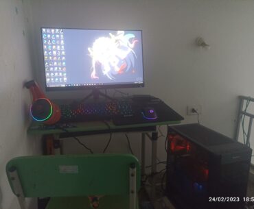 my first build and setup :D only cost 300usd