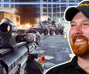 US Marine REACTS to Escape From Tarkov | Streets of Tarkov Map