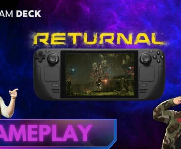 Returnal Gameplay on Steam Deck With Best Settings #Returnal #SteamDeck #videogames #gamer #gamers