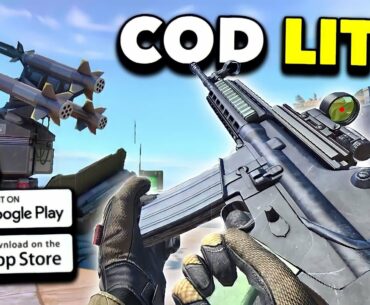 This Mobile FPS Game Is Like Call of Duty LITE... (Better Than You Think)