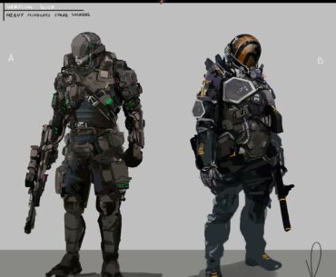 Ghostrunner enemies - Rubinkowski