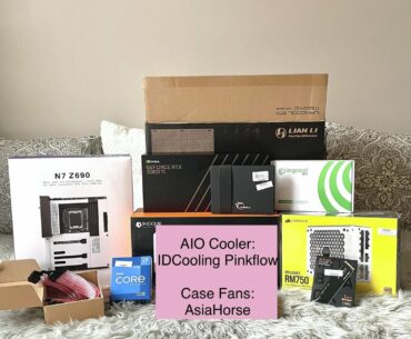 First PC - pink and white build!