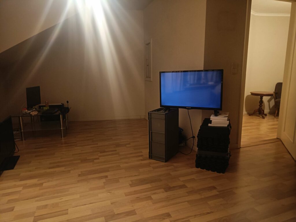 the box on the left is actually my gaming chair