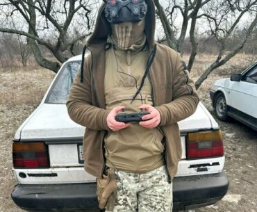 Ukrainian soldier in 2023