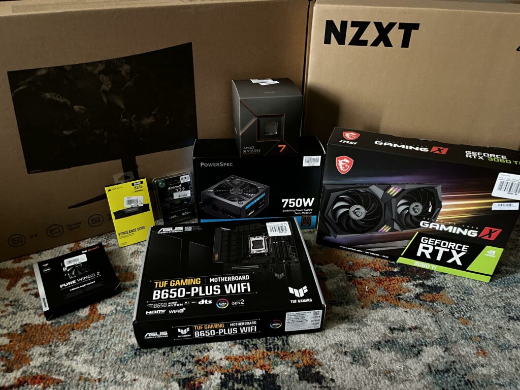 14 Years old, first pc build