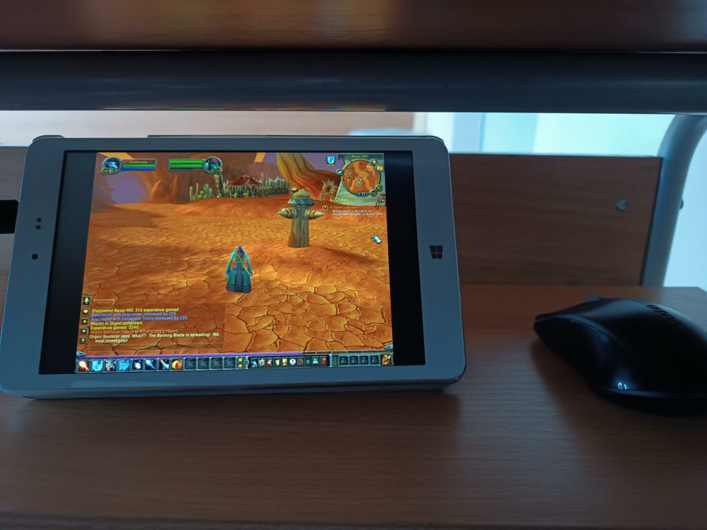portable warcraft setup