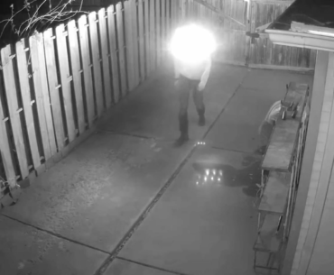 I designed a hoodie that makes you unrecognizable to night-vision security cameras.