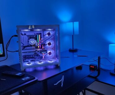 This is the 10th PC I have built in 3 months.... Having so much fun doing this for people!! Fun little side gig I got going... This is a cheaper budget build that I gifted the buyer a 3060 with!! They initially got a 1660, but wanted to upgrade it to make there year <3