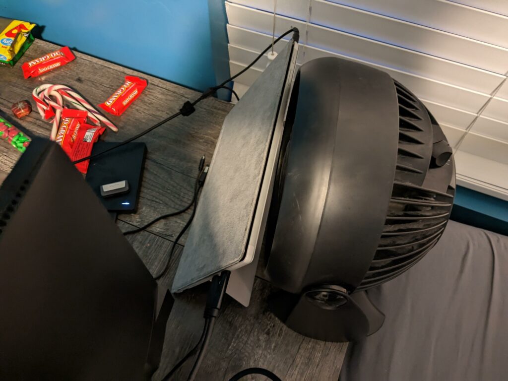 custom external cooling system