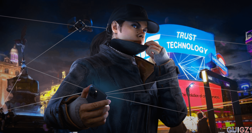 Helen Park X Watch Dogs crossover render I did