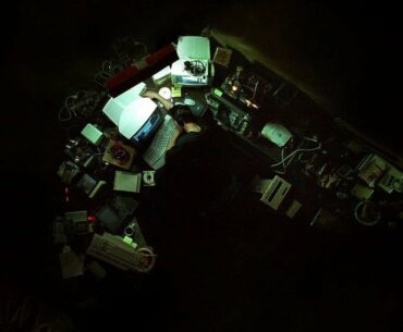 Neo's desk from The Matrix