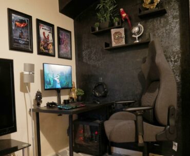 My new chair makes the rest of my setup look like it was made for a hobbit