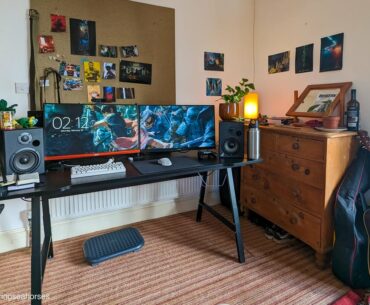 My Indie-Minimalist Battlestation - No mothership, but she's mine.