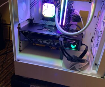 Finished building my first pc